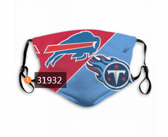 NFL Buffalo Bills 192020 Dust mask with filter